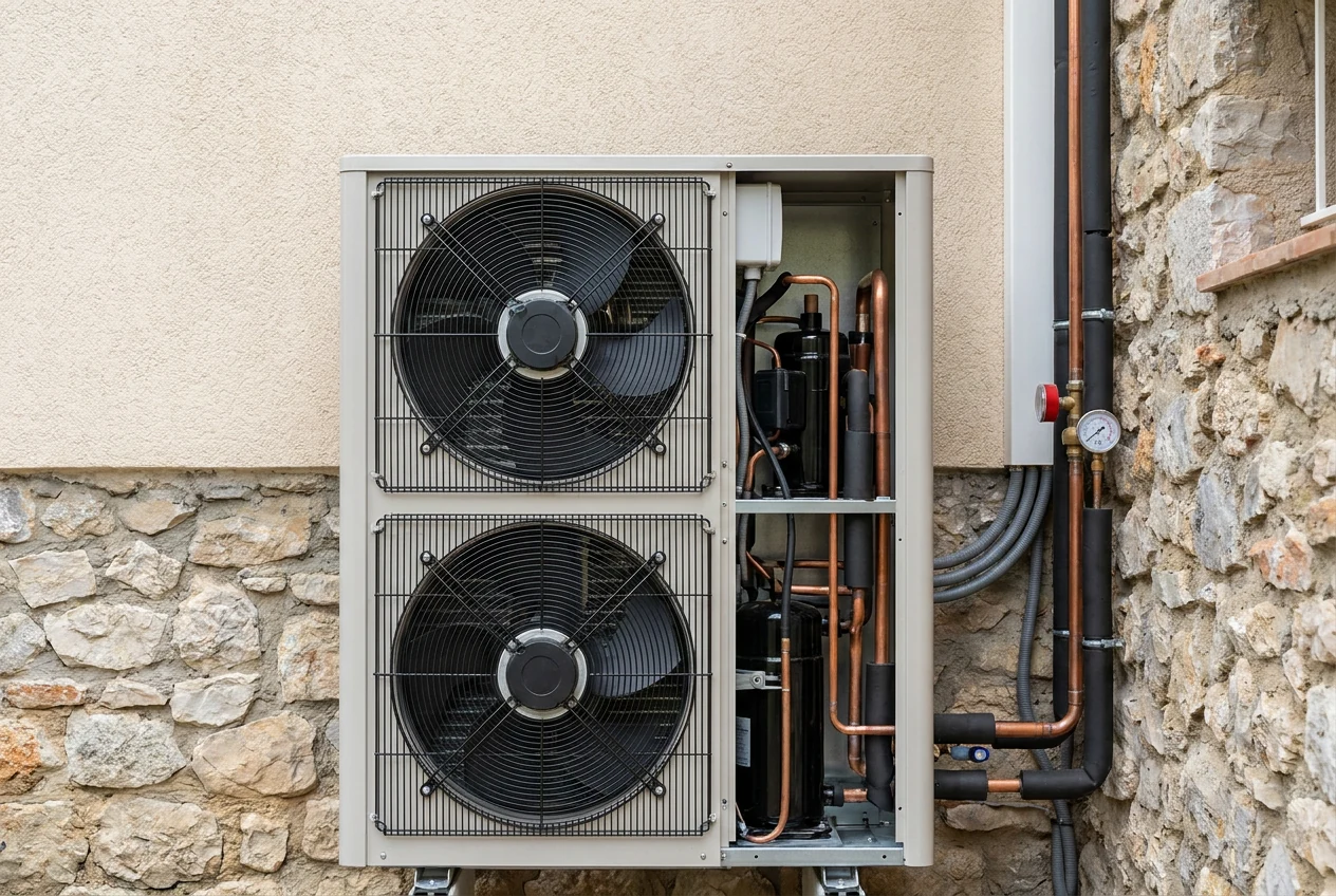 Pompe à chaleur air-eau à Gattières