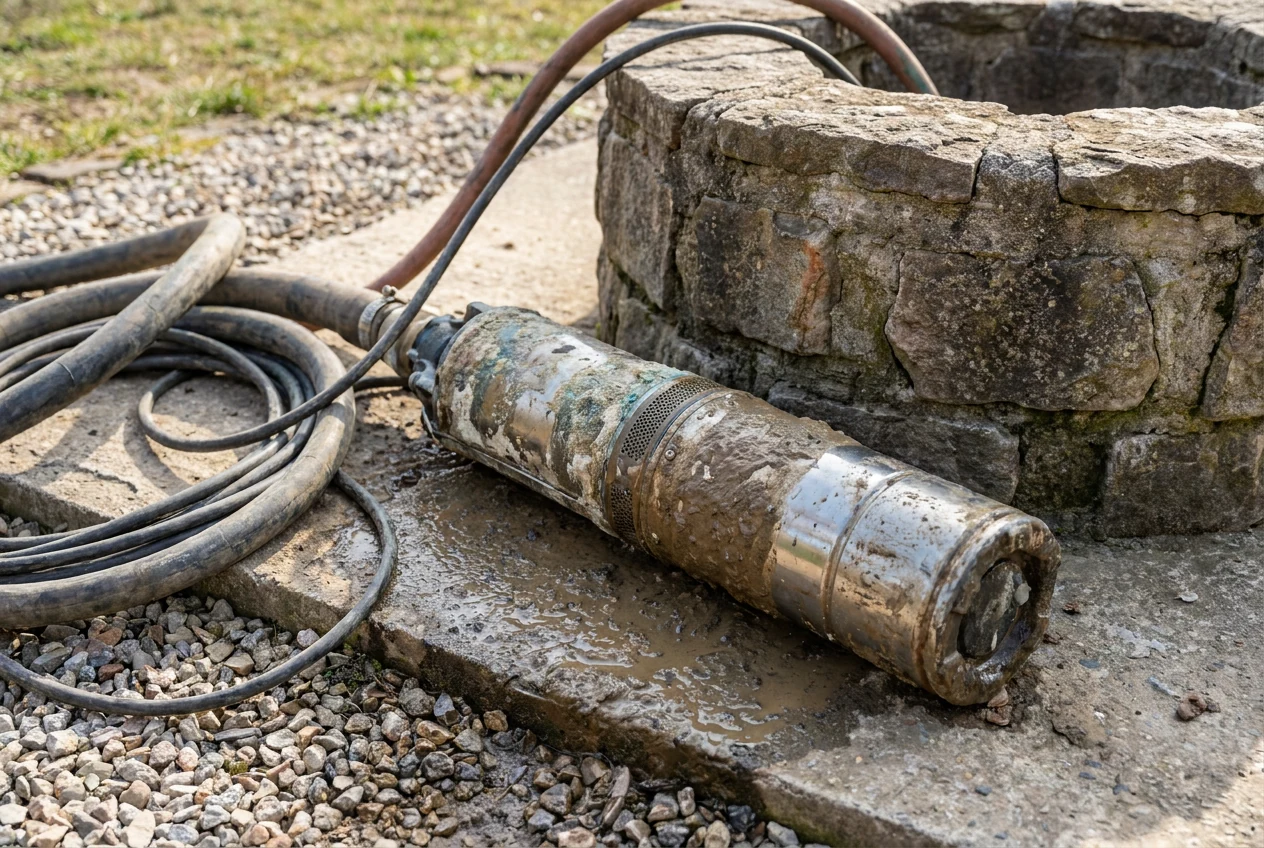Pompe immergée à Gattières
